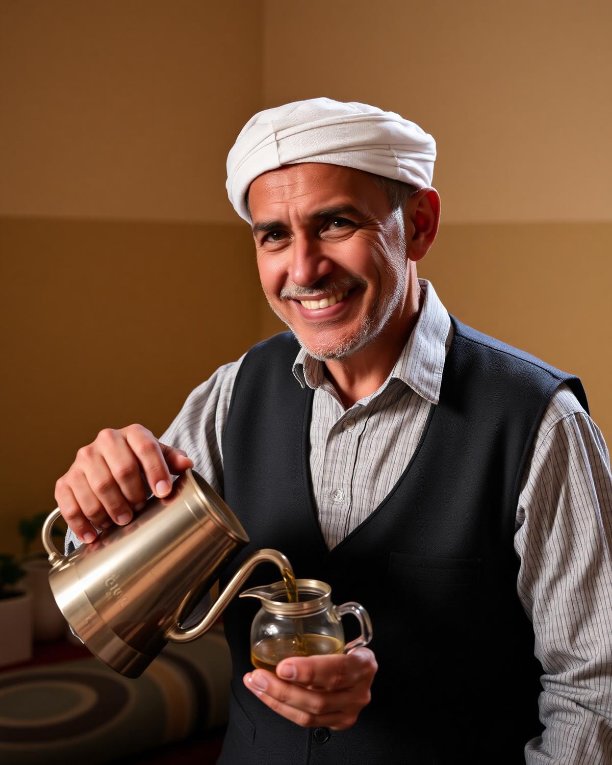 Staff at Arcadian Hotel welcoming guests to Skardu